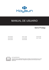 Kaysun Prodigy KAY-71DN8 Manual De Usuario