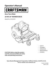 Craftsman 247.204191 Manual Del Usuario