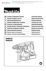 Makita DHR243RMJ Manual De Instrucciones