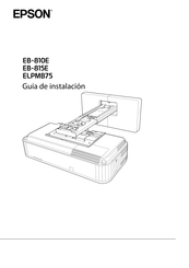 Epson ELPMB75 Guia De Instalacion