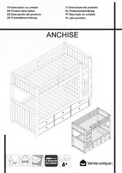 VENTE-UNIQUE ANCHISE Descripción Del Producto