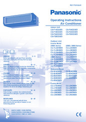 Panasonic CS-F28DD3E5 Guía Rápida