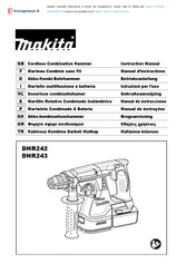 Makita DHR243RFJV Manual De Instrucciones