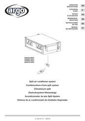 Argo ADICS13DC Instrucciones De Uso