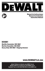 Dewalt SDS MAX D25881 Manual De Instrucciones