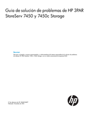HP 3PAR StoreServ 7450 Storage Guía De Solución De Problemas