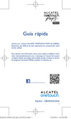 Alcatel ONETOUCH POP3 5 Guía Rápida