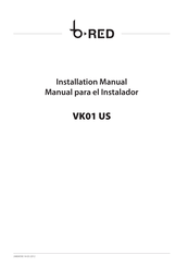 b-red VK01 US Manual Para El Instalador