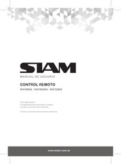 SIAM RG57D/BGE Manual De Usuario