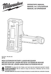 Milwaukee 3711 Manual Del Operador