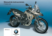 BMW Motorrad F 800 GS 2008 Manual De Instrucciones