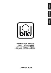 Briel B14S Manual De Instrucciones