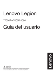 Lenovo Legion Y7000P-1060 Guia Del Usuario