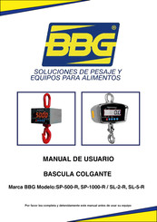 BBG SP-1000-R Manual De Usuario