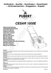 Pubert CESAR 1800E Manual Original