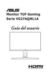 Asus VG27AQML1A Serie Guia Del Usuario