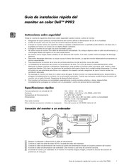 Dell P992 Guía De Instalación Rápida