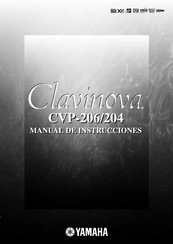 Yamaha Clavinova CVP-204 Manual De Instrucciones