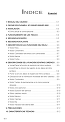 Echowell SF-3000 Manual Del Usuario