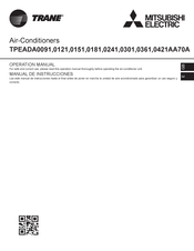 Mitsubishi Electric TRANE TPEADA0241AA70A Manual De Instrucciones