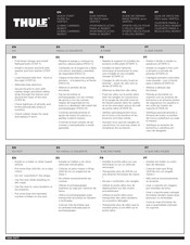 Thule VERTEX 9029XT Guía Rápida De Inicio