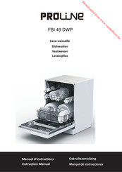 Proline FBI 49 DWP Manual De Instrucciones