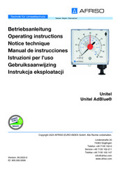 afriso 72500 Manual De Instrucciones