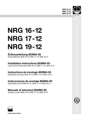 GESTRA NRG 17-12 Instrucciones De Montaje