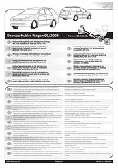 ECS Electronics DE-021-BL Instrucciones De Montaje