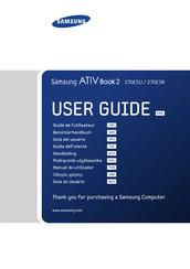 Samsung ATIV Book 2 270E5R Guia Del Usuario