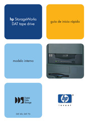 HP DAT 72i Guia De Inicio Rapido