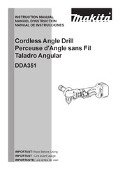 Makita DDA351 Manual De Instrucciones