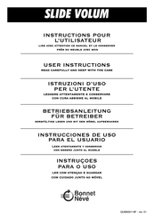 Bonnet Neve SLIDE VOLUM Instrucciones De Uso Para El Usuario