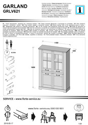 Forte GARLAND GRLV621 Montaje