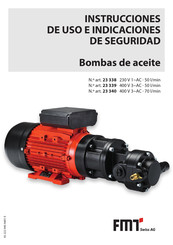 FMT Swiss AG 23 338 Instrucciones De Uso E Indicaciones De Seguridad