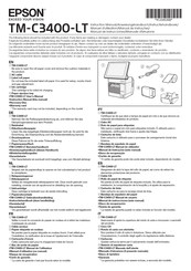 Epson TM-C3400-LT Manual De Instrucciones