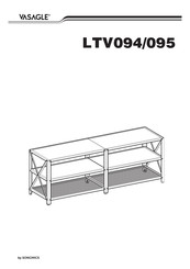 Songmics VASAGLE LTV095 Manual Del Usuario