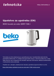 Beko WKM7222I Manual Del Usuario