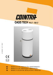 Cointra OASIS TECH 120 LT Manual De Uso, Instalación Y Mantenimiento