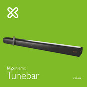 KlipXtreme Tunebar Manual Del Usuario