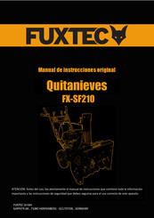 FUXTEC FX-SF210 Manual De Instrucciones Original