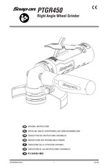 Snap-On PTGR450 Traducción De Las Instrucciones Originales