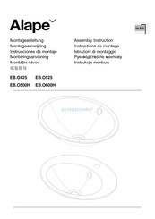 Alape EB.O525 Instrucciones De Montaje