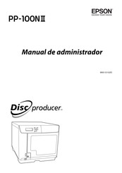 Epson Discproducer PP-100NII Manual