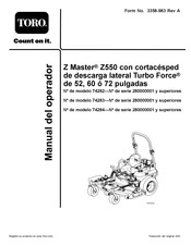 Toro 74282 Manual Del Operador