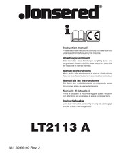 Jonsered LT2113 A Manual De Las Instrucciones
