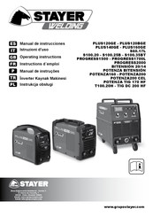 STAYER WELDING PLUS120GE Manual De Instrucciones