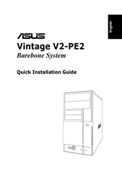 Asus Vintage V2-PE2 Guía De Instalación Rápida