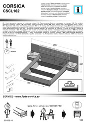 Forte CORSICA CSCL162 Instrucciones De Montaje