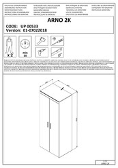 Forma Ideale ARNO 2K UP 00533 Instrucciones De Montaje